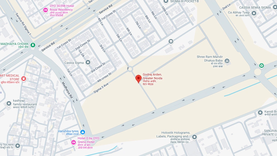 Location of Godrej Arden - Image 384359