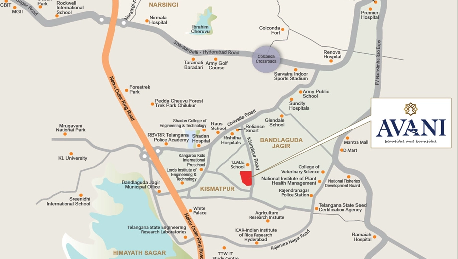 Location of NRR Avani - Image 383423