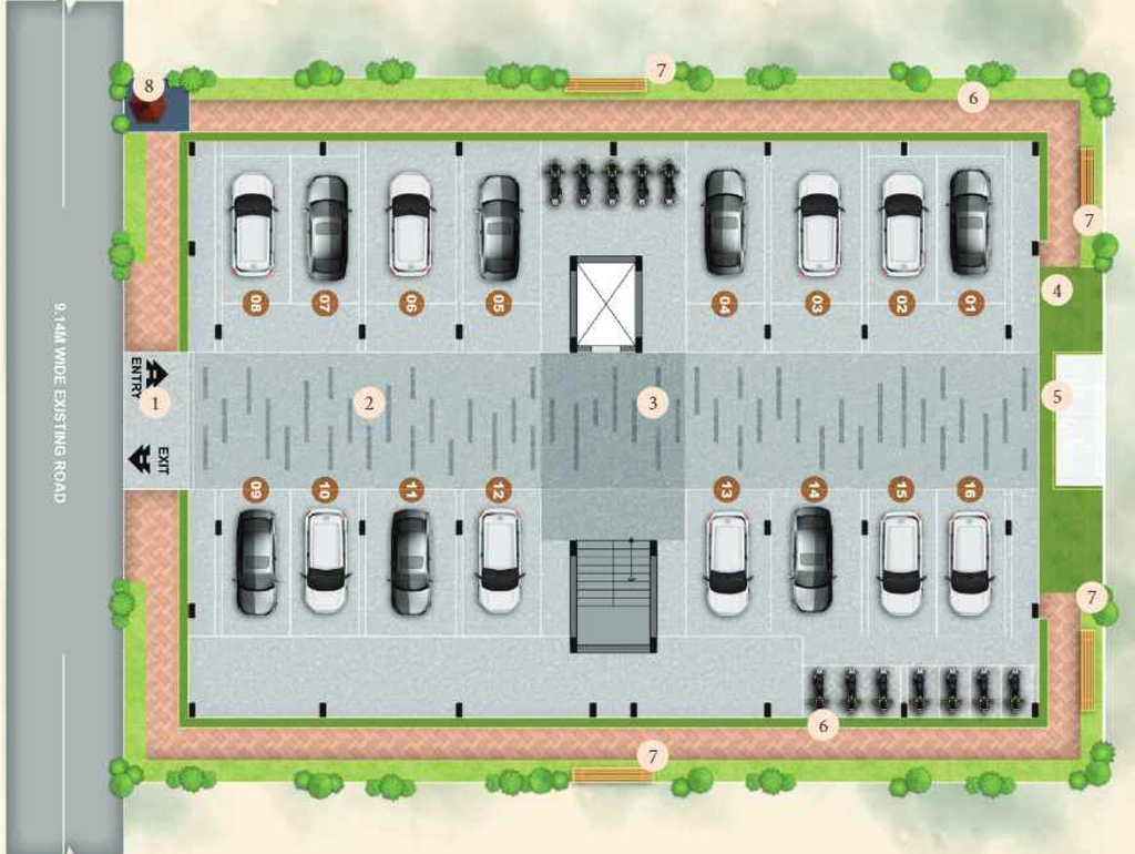 Master Plan of Dm Punyas Mahadev Exotica in Khurda, Bhubaneswar - Image 384263