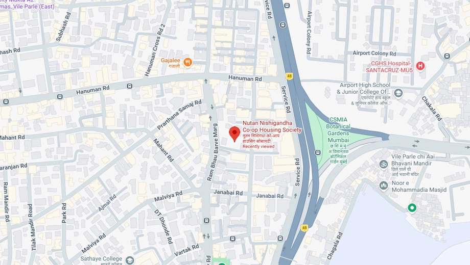 Location of Conarch Nutan Nishigandha CHS Ltd - Image 398804