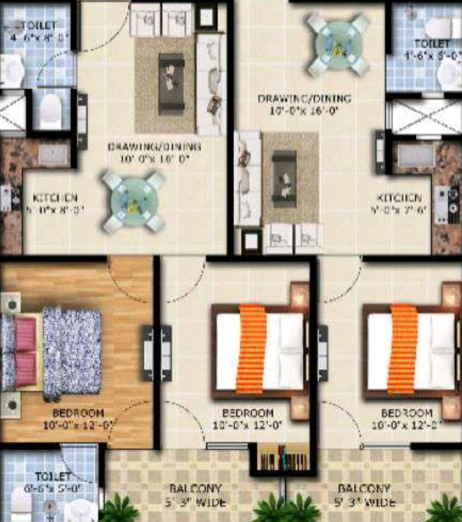 3 BHK Flat in Vihaan Wardania in Sector 1, Greater Noida - Image 909843
