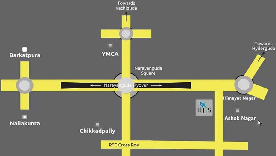 Location of Pooja Iris - Image 383540