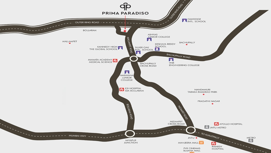 Location of Prima Paradiso - Image 383646