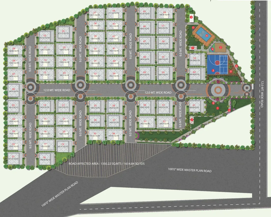 Master Plan of Prima Paradiso in Mallampet, Hyderabad - Image 383641
