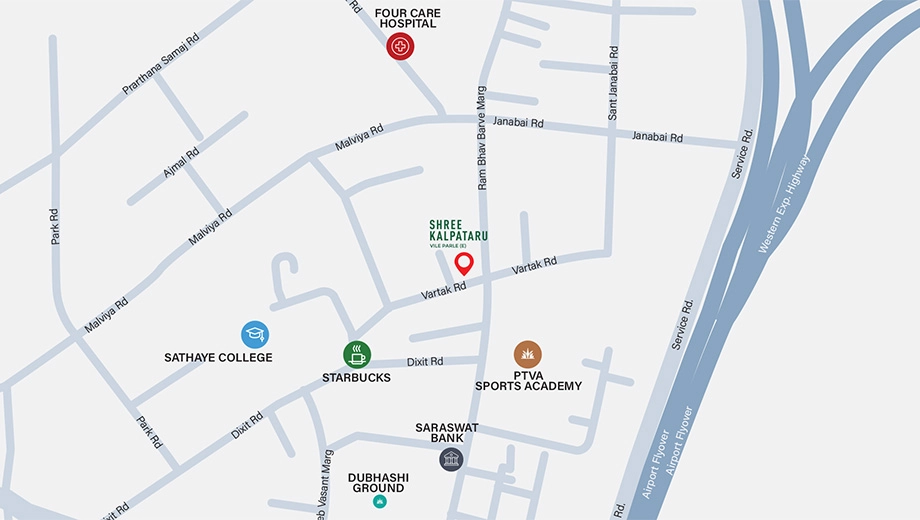 Location of Prakritii Shree Kalptaru CHSL - Image 384228