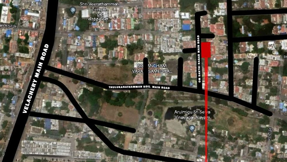Location of Sri Ayyan Advith in Pallikaranai, Chennai - Image 383840