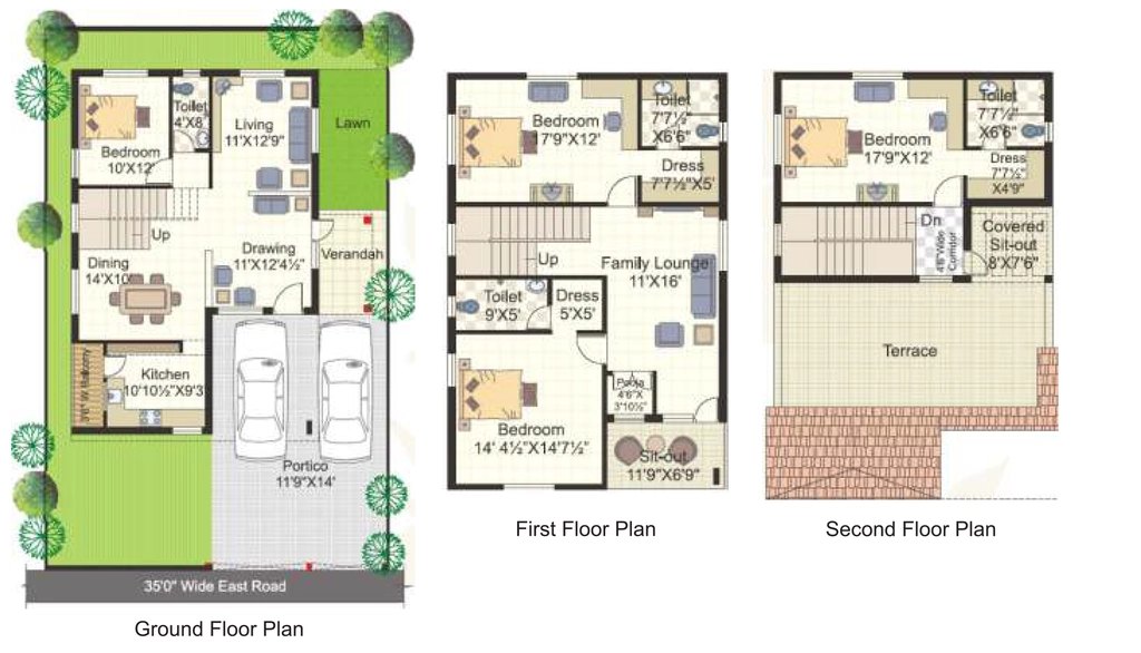 4 BHK Flat in Sanvis Spring Woods in Mallampet, Hyderabad - Image 909795