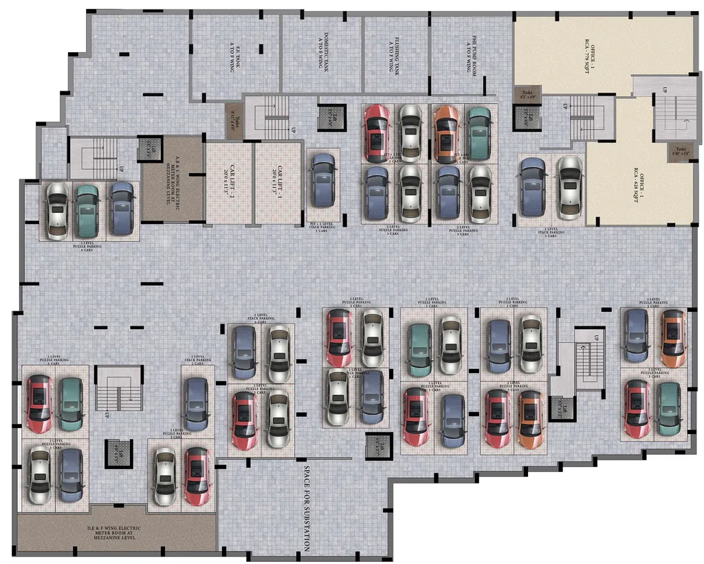 Master Plan of Vaastu Vedant in Vile Parle East, Mumbai - Image 384420