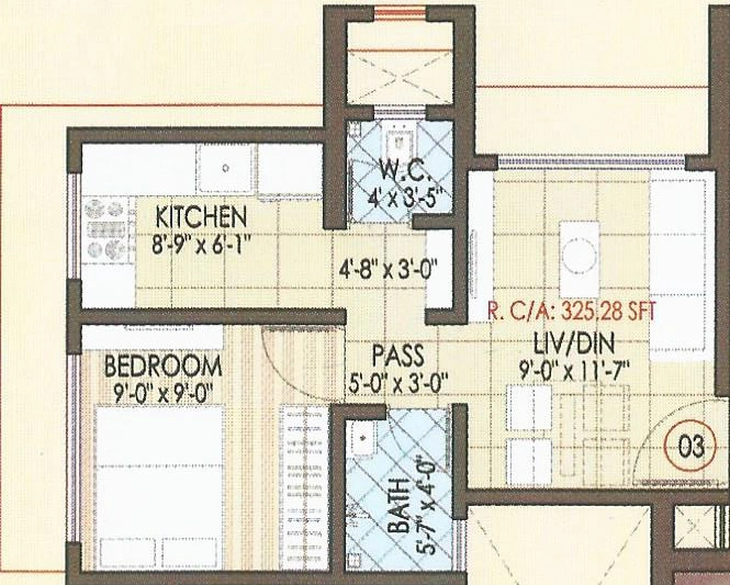 1 BHK Flat in Matoshree Swaroop Celesta in Vile Parle East, Mumbai - Image 909871