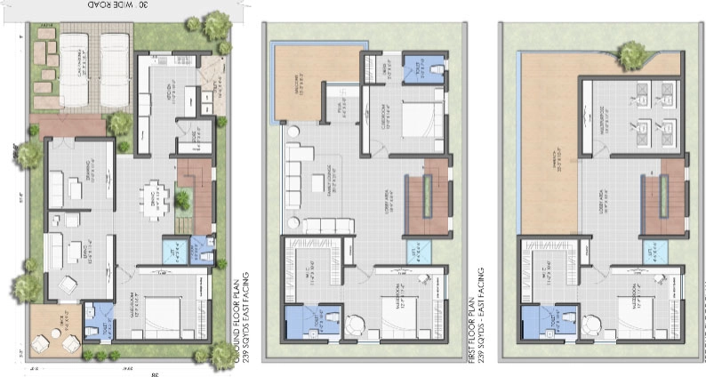 4 BHK House/Villa in Sky Tatva Villas in Kollur, Hyderabad - Image 909892