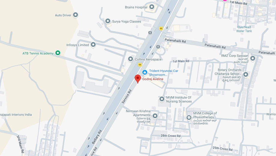 Location of Godrej Aveline - Image 384116