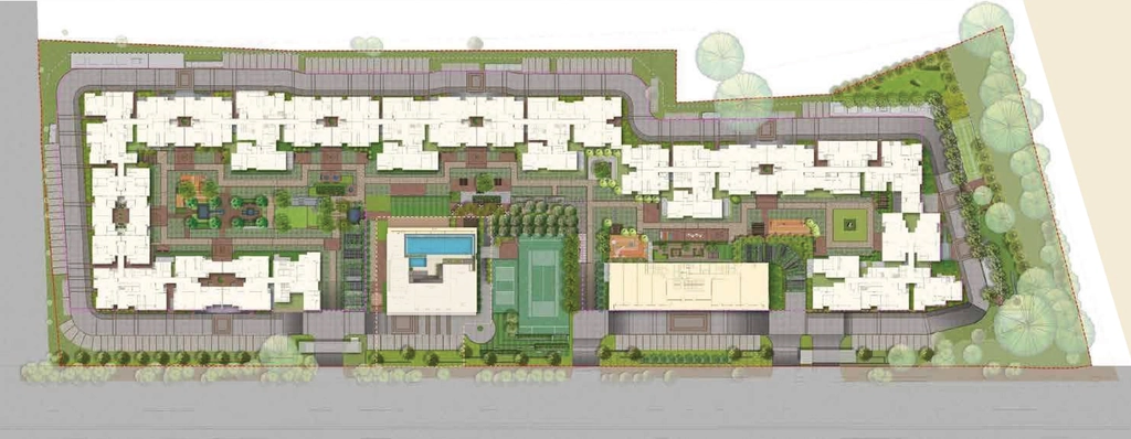 Master Plan of Godrej Aveline in Yelahanka, Bangalore - Image 384117