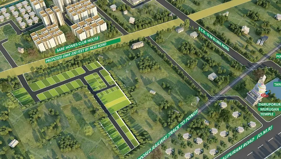 Master Plan of Isha Avni in Kelambakkam, Chennai - Image 384173