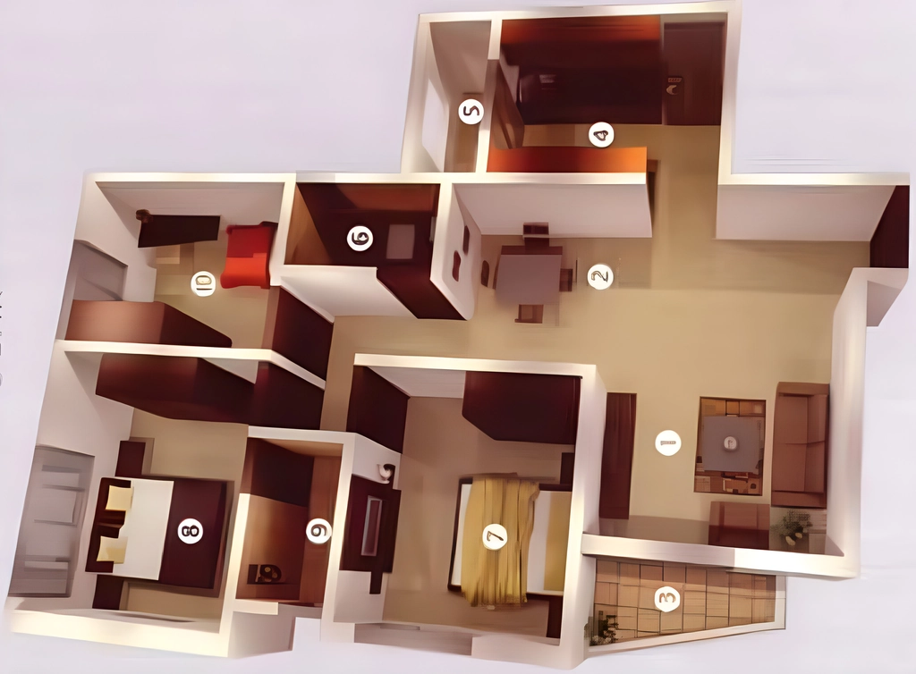 3 BHK Flat in Raj Horizon in Mira Road East, Thane - Image 915866