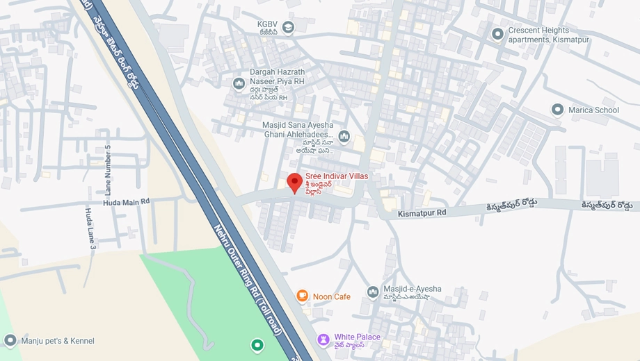 Location of Sree Indivar Villas - Image 384280
