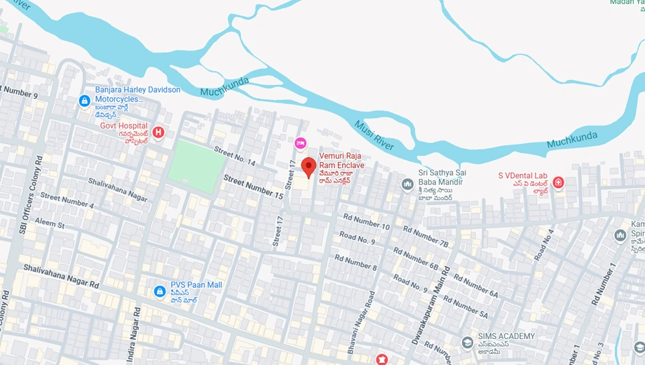 Location of Sree Vemuri Rajaram Enclave - Image 384269