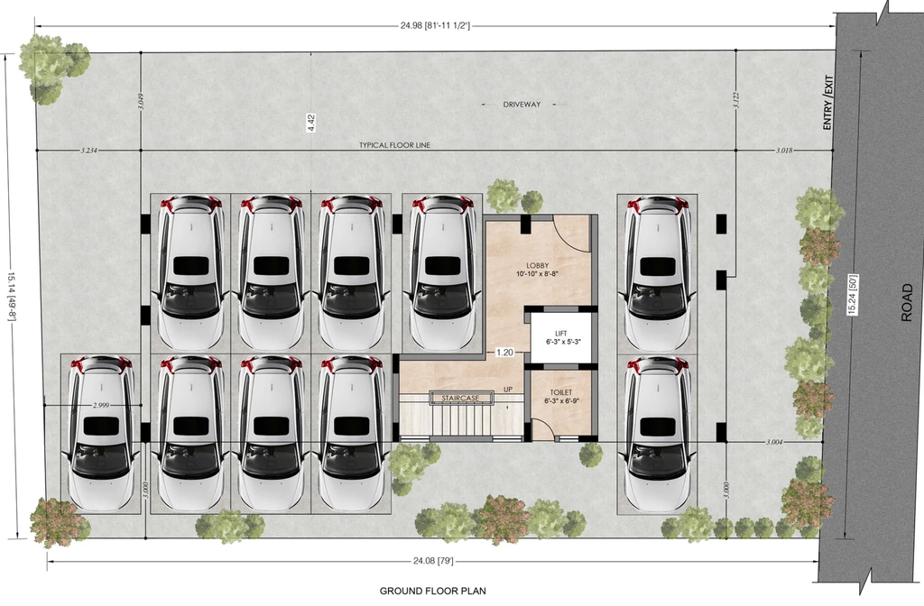 Master Plan of Pearl Dew in Ashok Nagar, Chennai - Image 384380