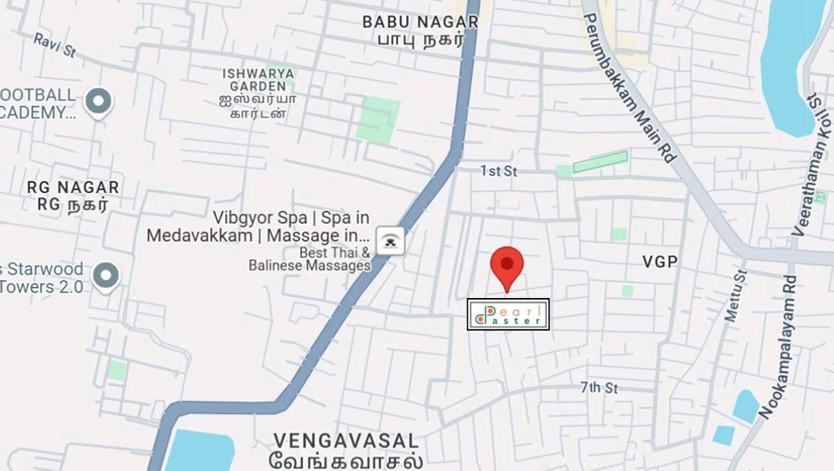 Location of Pearl Aster in Medavakkam, Chennai - Image 384384