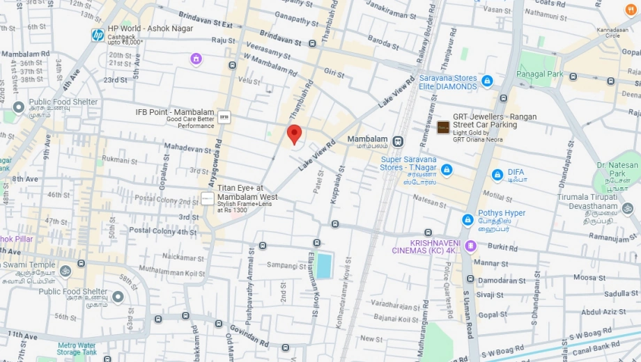 Location of Perfect Pranithi in West Mambalam, Chennai - Image 384470