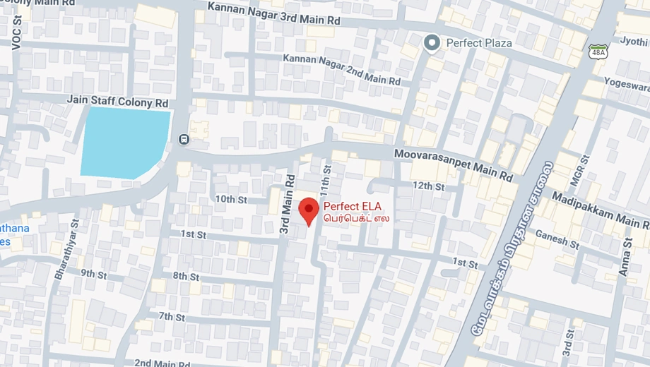 Location of Perfect Ela in Madipakkam, Chennai - Image 384576