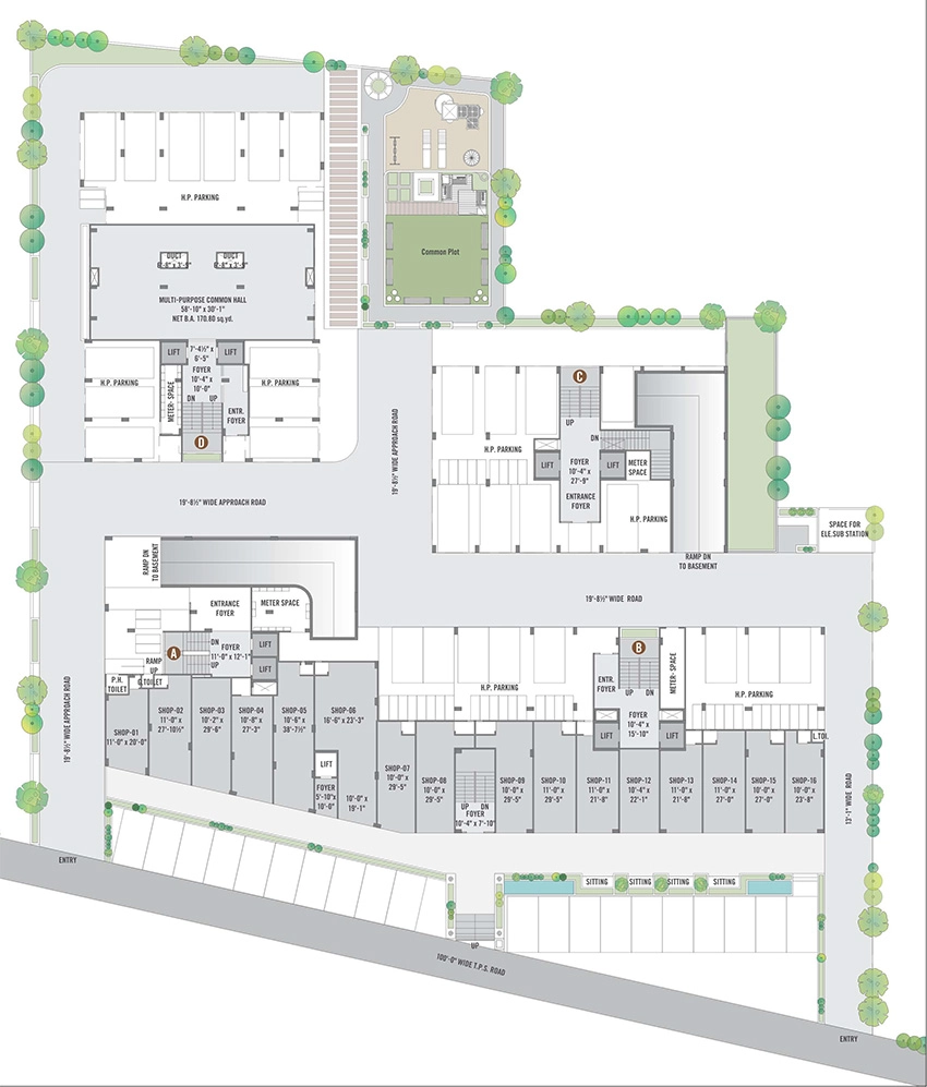 Master Plan of Aman Royal in Vatva, Ahmedabad - Image 384610