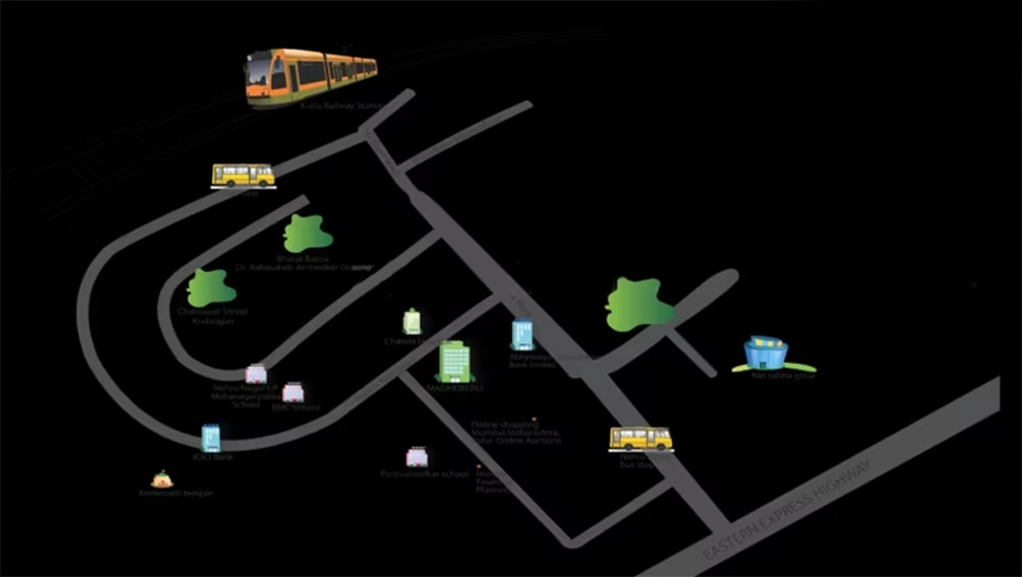Location of Mishal Nehru Nagar Madhukunj CHSL - Image 402067