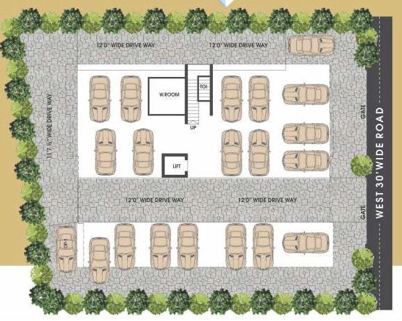 Master Plan of Sri Rama Residency in Mallampet, Hyderabad - Image 385150