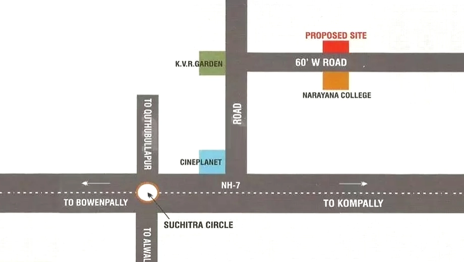 Location of Srikari Nivas - Image 385161