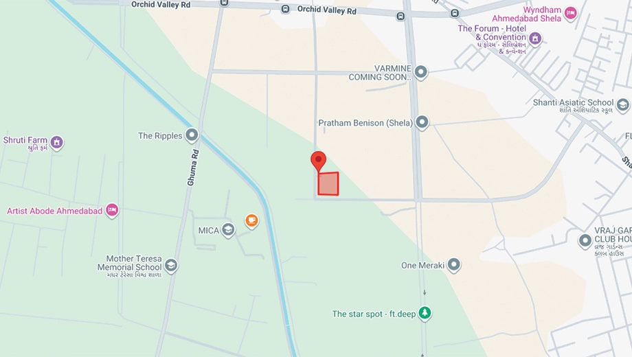 Location of Commmercial Ivan Elara in Shela, Ahmedabad - Image 384995