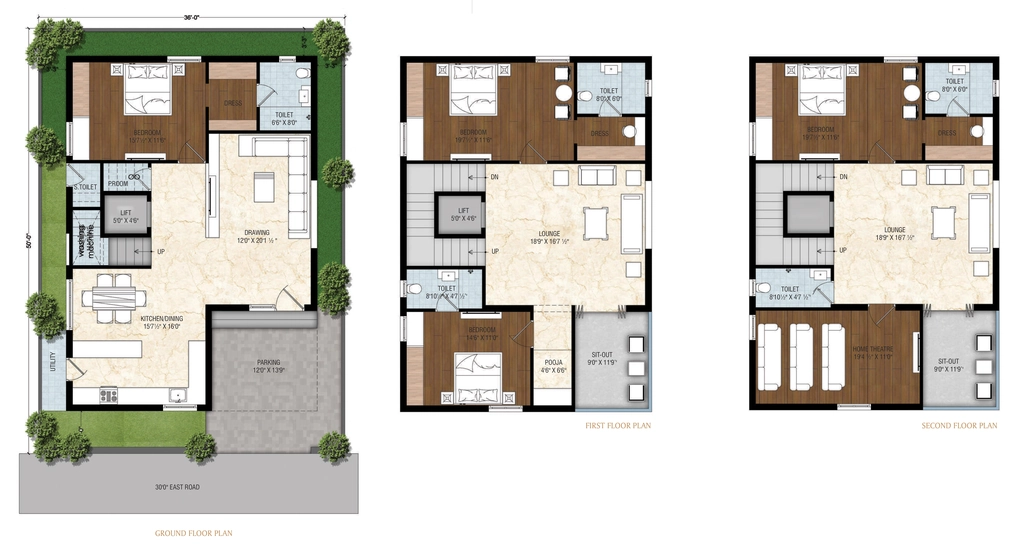 4 BHK House/Villa in SSLR Suprabhatha in Kollur, Hyderabad - Image 910411