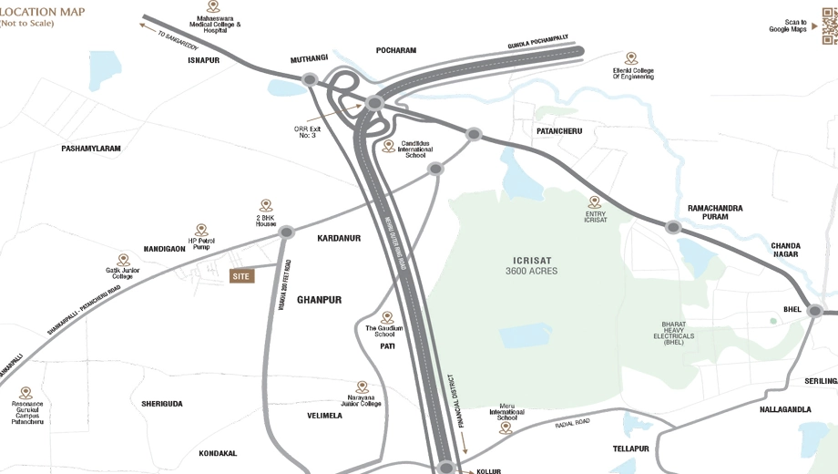 Location of SSLR Suprabhatha - Image 385178