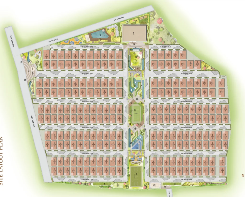 Master Plan of SSLR Suprabhatha in Kollur, Hyderabad - Image 385177