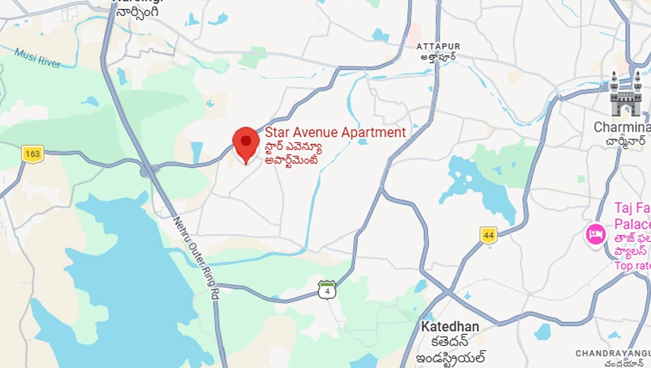 Location of Star Avenue - Image 385182