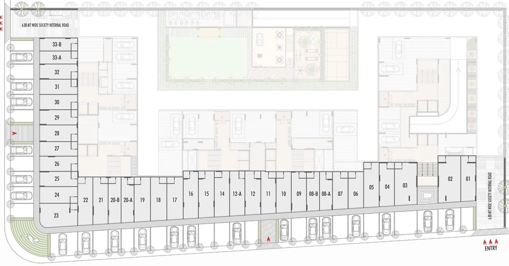 Floor Plan of Commercial Sun Parkwest in Shela, Ahmedabad - Image 384971