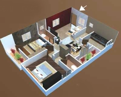 2 BHK Flat in Sunshine Gateway in Gowdavalli, Hyderabad - Image 910414