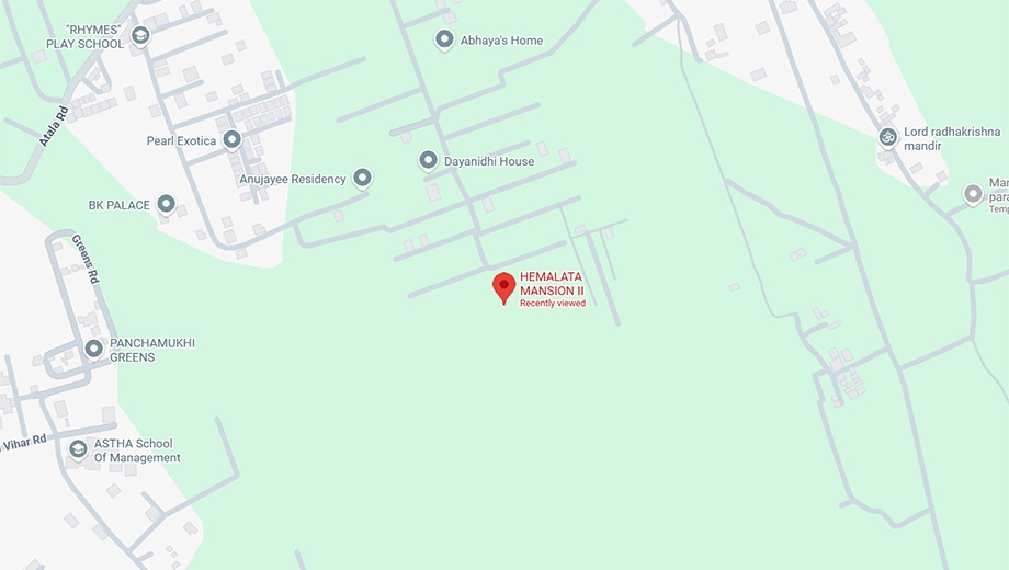 Location of Omm Hemalata Mansion in Hanspal, Bhubaneswar - Image 405012