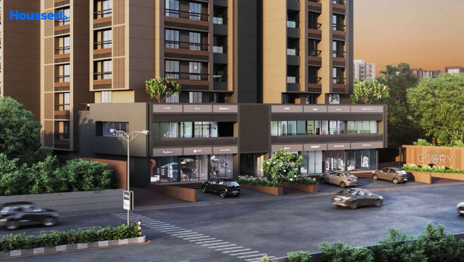 Project Image of Commercial Shiv Mahadev Glory in South Bopal, Ahmedabad - Image 384872