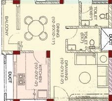 2 BHK Flat in Raj Anand Angel Avenue in Hanspal, Bhubaneswar - Image 910177