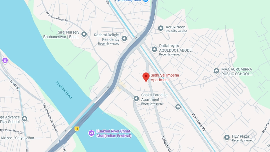 Location of Mahodadhi Sidhi Sai Imperia - Image 384992