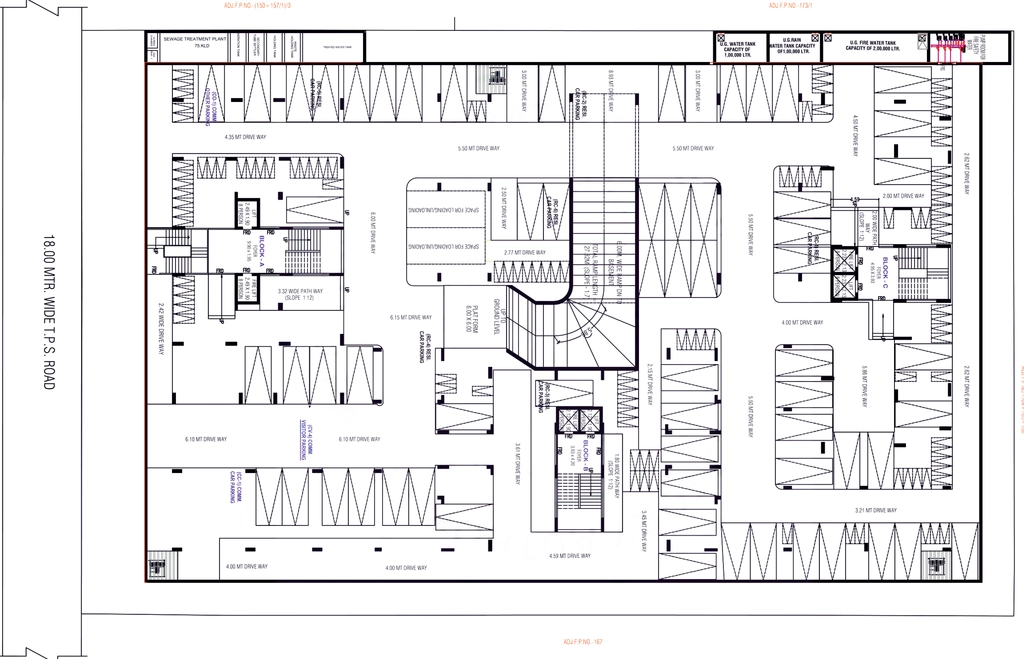 Master Plan of Commercial Siddhi Aarav Elenza Infinium in South Bopal, Ahmedabad - Image 384933