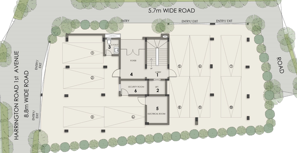 Master Plan of Chaitanya Gitanjali in Chetpet, Chennai - Image 384719