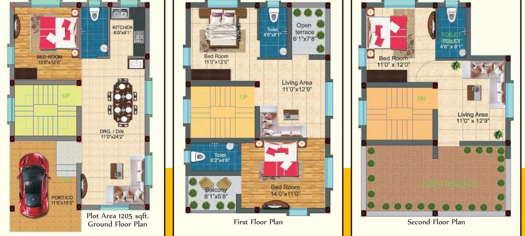4 BHK House/Villa in JB Twins in Hanspal, Bhubaneswar - Image 910318