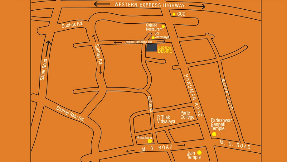 Location of Gundecha Desire - Image 384890