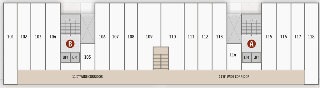 Floor Plan of Commercial Elenza Green Field in Shela, Ahmedabad - Image 384831