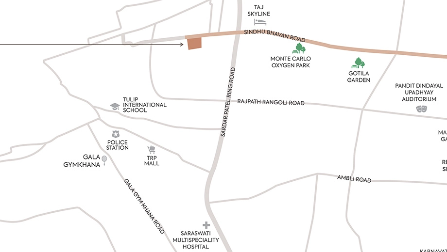 Location of Commercial Goyal Orchid Finsbury - Image 404630