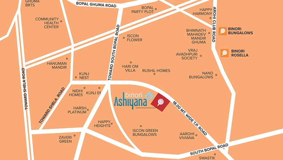 Location of Commercial Binori Ashiyana - Image 404603