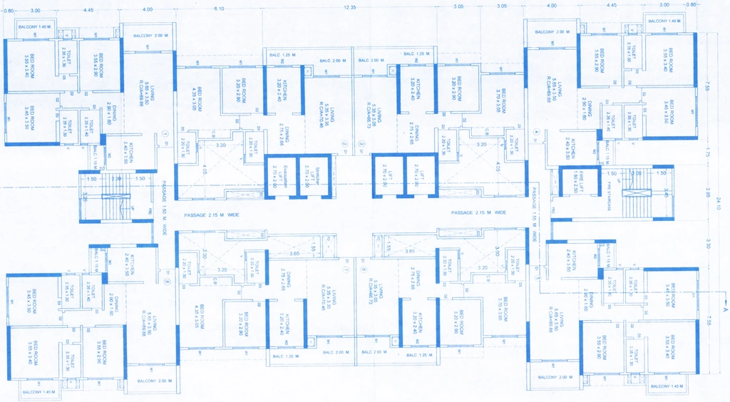 Floor Plan of Shakti Siyara Crown in Bhiwandi, Thane - Image 397903