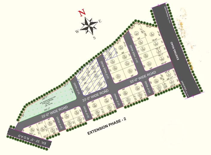 Master Plan of Maha Kshetra Sai Nivas in Shankarpally, Hyderabad - Image 385868