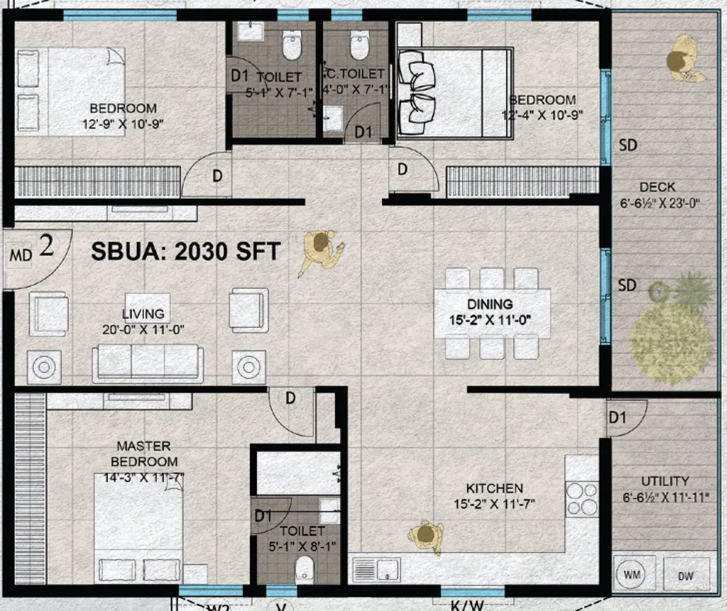 3 BHK Flat in Padmavathi Aryavart One in Tukkuguda, Hyderabad - Image 910668