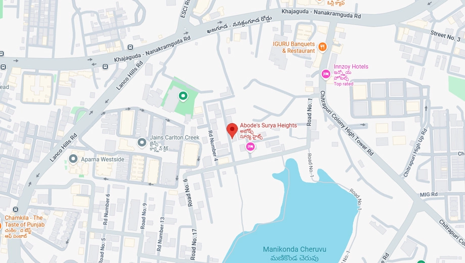 Location of Abodes Surya Heights - Image 385485